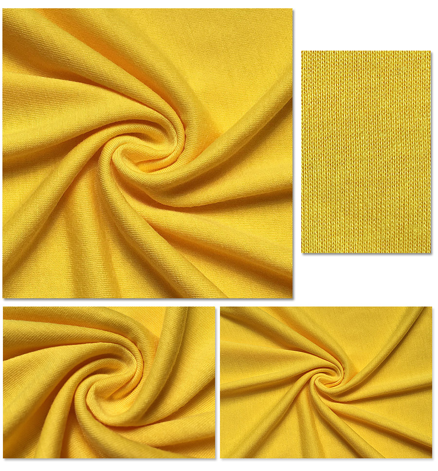 Jersey simple en polyester tricoté de haute qualité