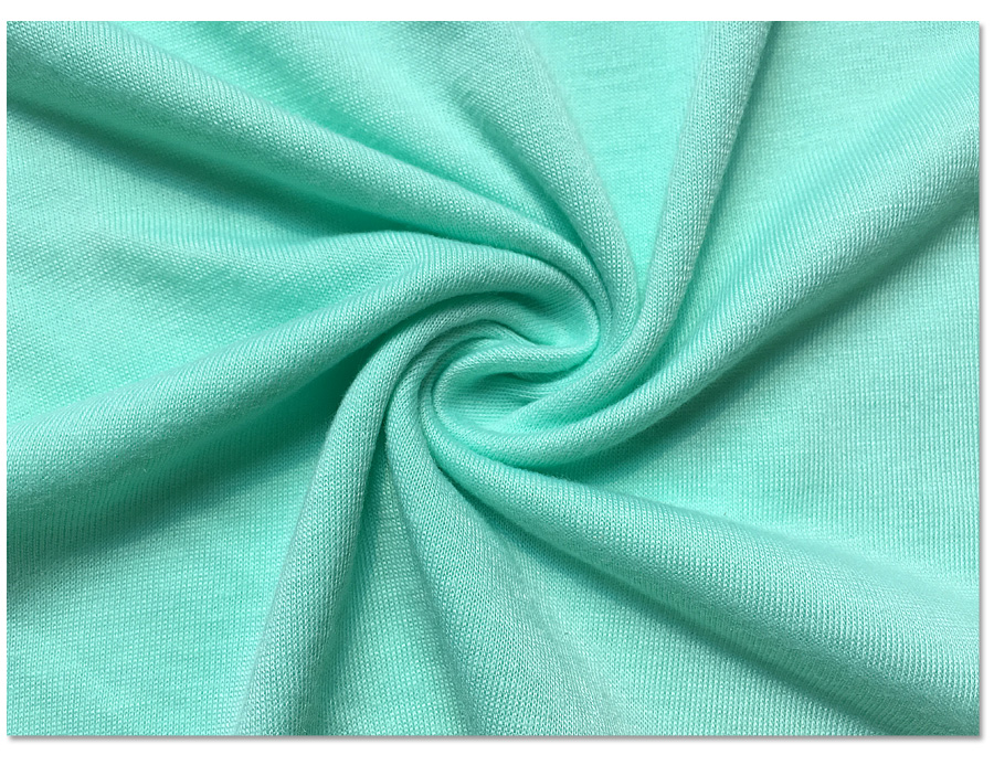 Jersey simple tricoté en polyester