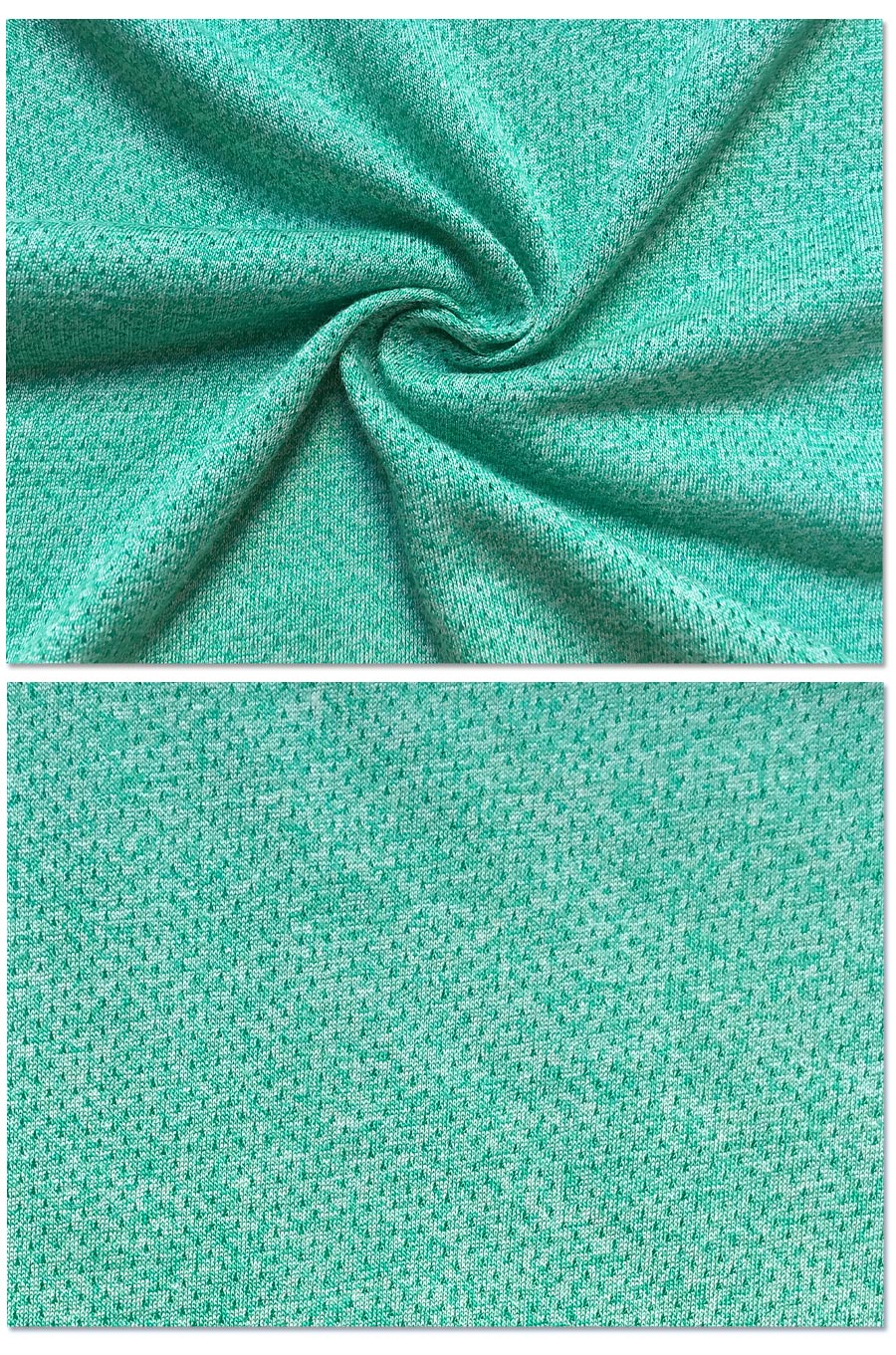 50 % polyester 50 % rayonne TR tricoté tissu Birdeye