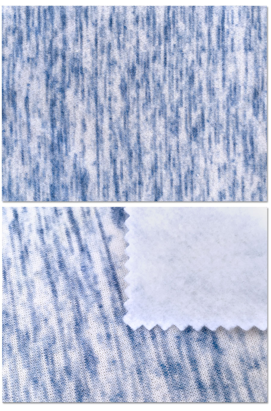 Tissu polaire mélangé brossé en polyester 1,8 m 280 g